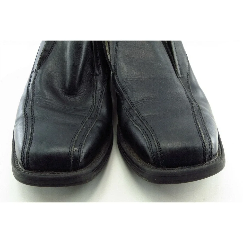 Steve Madden Shoes Size‎ 7.5 M Black Loafer Leather Men
